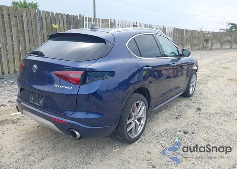 2021 Alfa Romeo Stelvio Ti Awd from USA, damaged, VIN ZASPAKBN8M7D12944